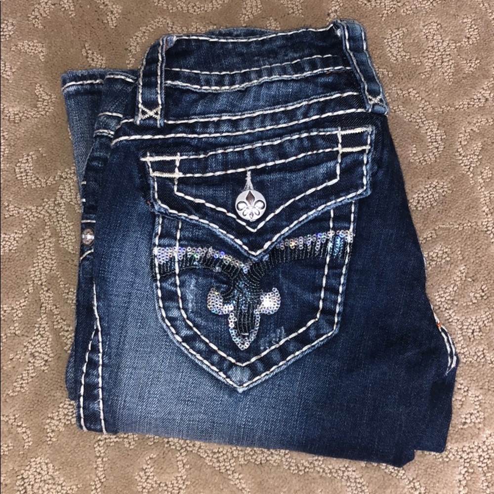 ROCK REVIVAL JEANS SIZE 24